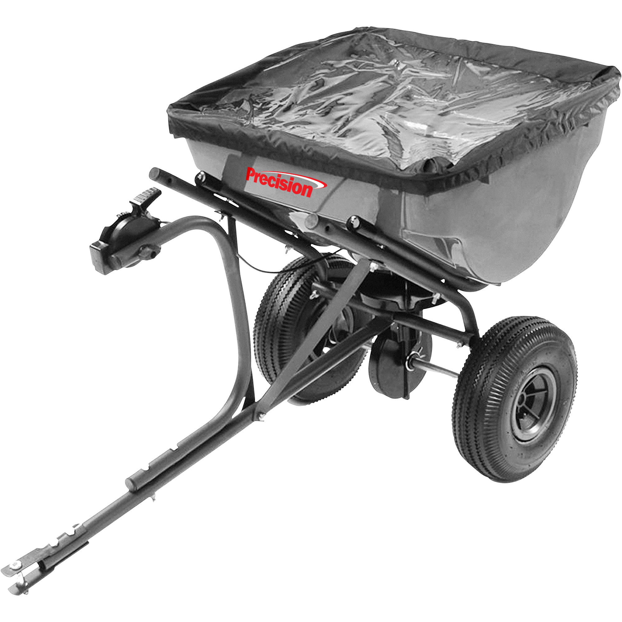 Precision Tow-Behind Broadcast Spreader, 100-Lb. Capacity, Model# TBS4500PRCGY